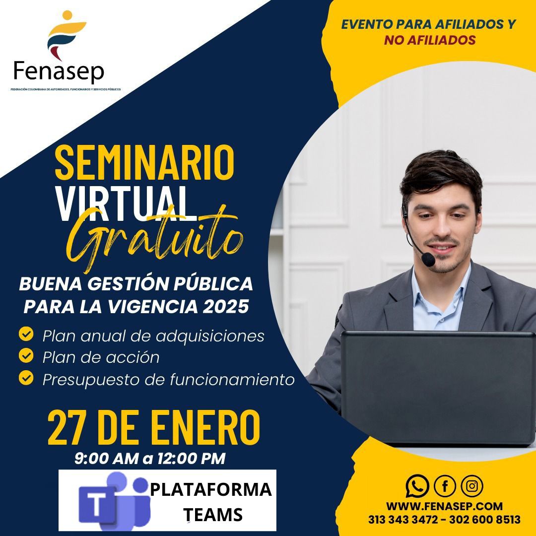 Seminario Virtual Gratuito