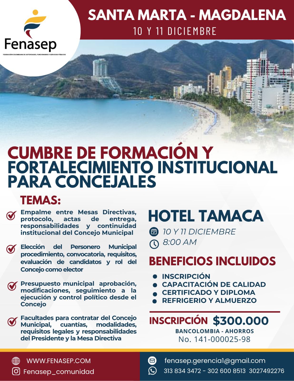 Conversatorio de Concejos: Leyes, Presupuestos Rendición